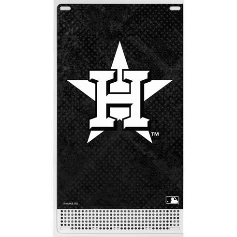 MLB Houston Astros Dark Wash Xbox Series S Console Skin